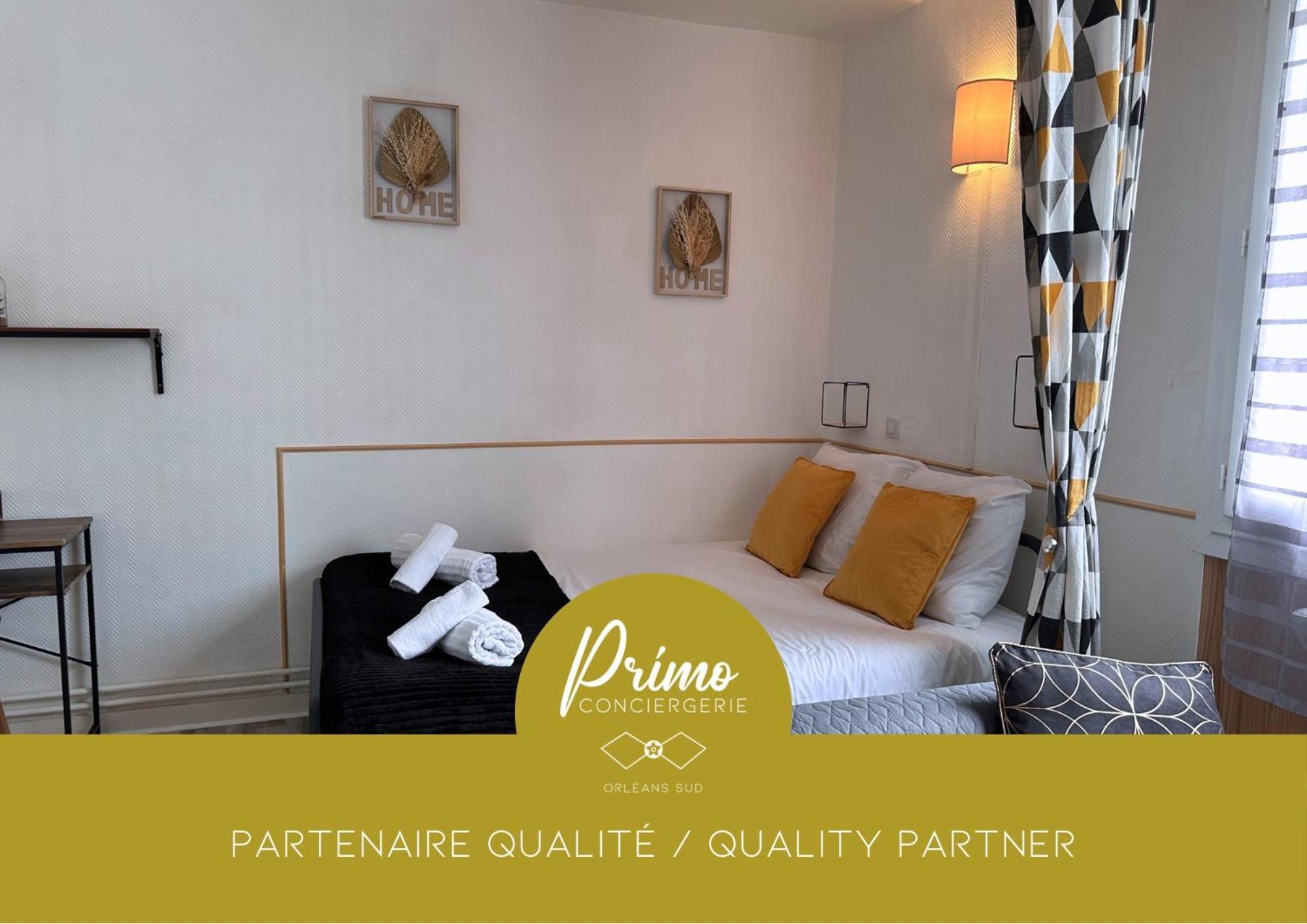 Orleans Centre Proche Gare - Appartement Fonctionnel Residence Calme Parking Prive Gratuit - Le Central Elegance Exterior photo